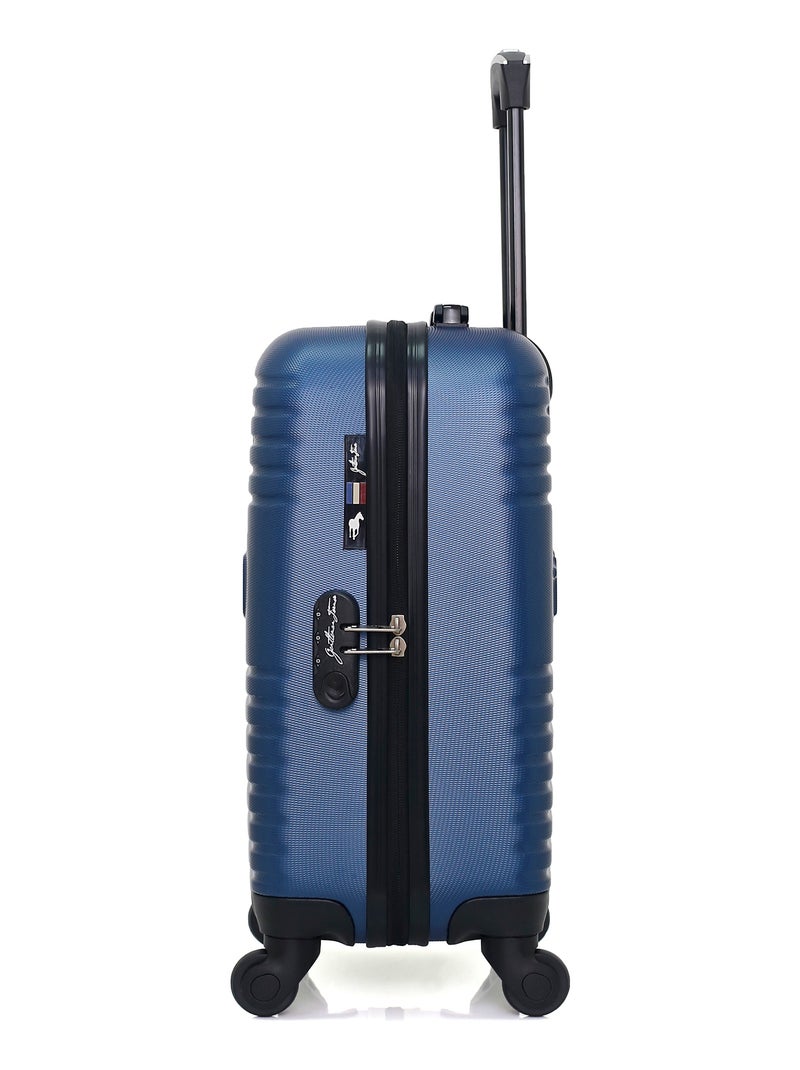 GENTLEMAN FARMER - Valise Cabine XS FRED-E 50 cm 4 Roues Bleu Bleu marine - Kiabi