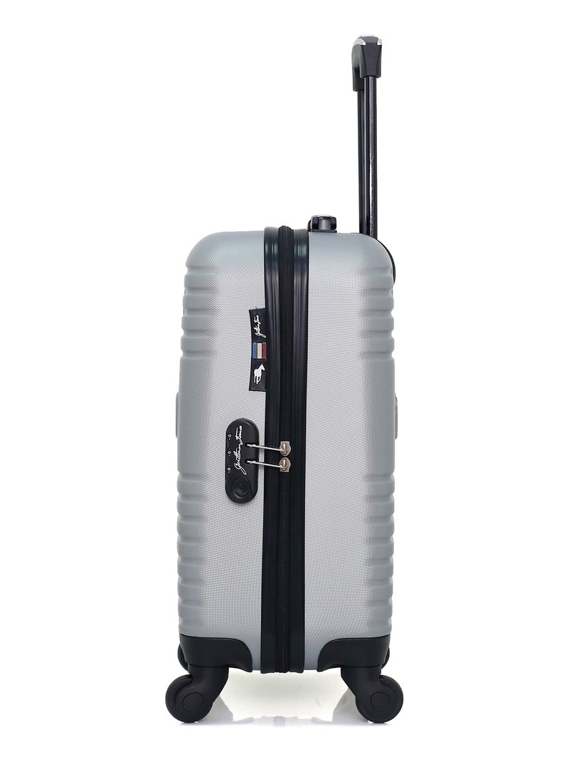 GENTLEMAN FARMER - Valise Cabine XS FRED-E 50 cm 4 Roues Gris - Kiabi