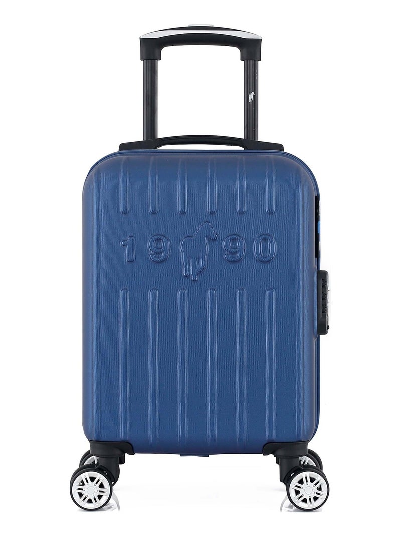 GENTLEMAN FARMER - Valise Cabine XXS ARCHIE 46 cm 4 Roues Bleu marine - Kiabi