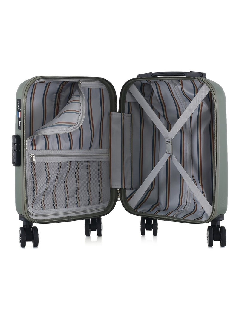 GENTLEMAN FARMER - Valise Cabine XXS ARCHIE 46 cm 4 Roues Kaki - Kiabi