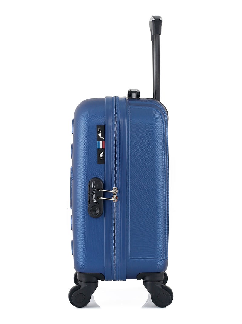 GENTLEMAN FARMER - Valise Cabine XXS LIAM 46 cm 4 Roues Bleu Bleu marine - Kiabi