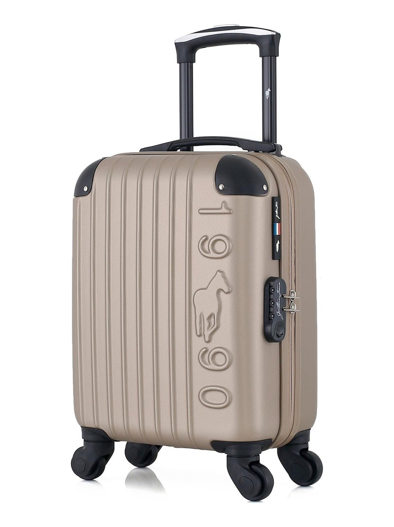 GENTLEMAN FARMER - Valise Cabine XXS PORTER 46 cm 4 Roues Beige - Kiabi