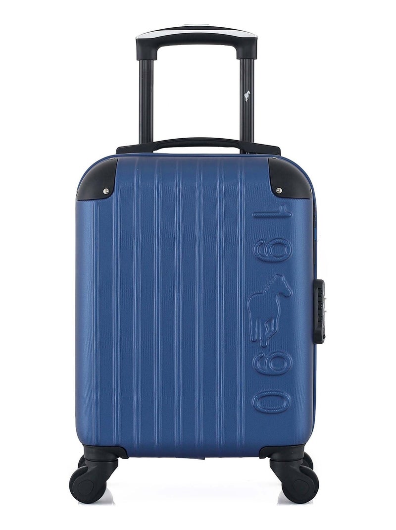 GENTLEMAN FARMER - Valise Cabine XXS PORTER 46 cm 4 Roues Bleu marine - Kiabi