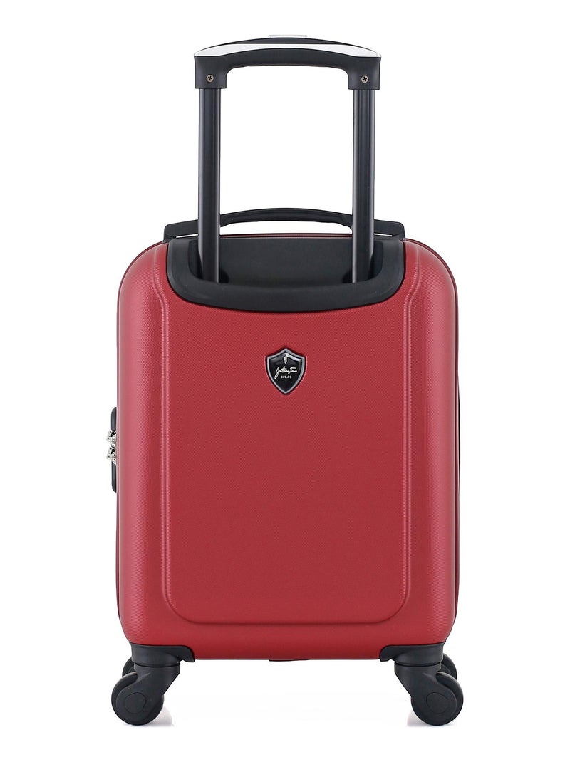 GENTLEMAN FARMER - Valise Cabine XXS PORTER 46 cm 4 Roues Bordeaux - Kiabi