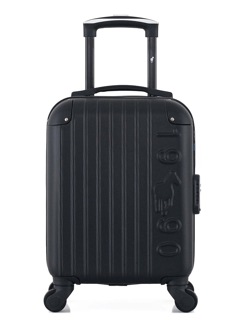 GENTLEMAN FARMER - Valise Cabine XXS PORTER 46 cm 4 Roues Noir - Kiabi