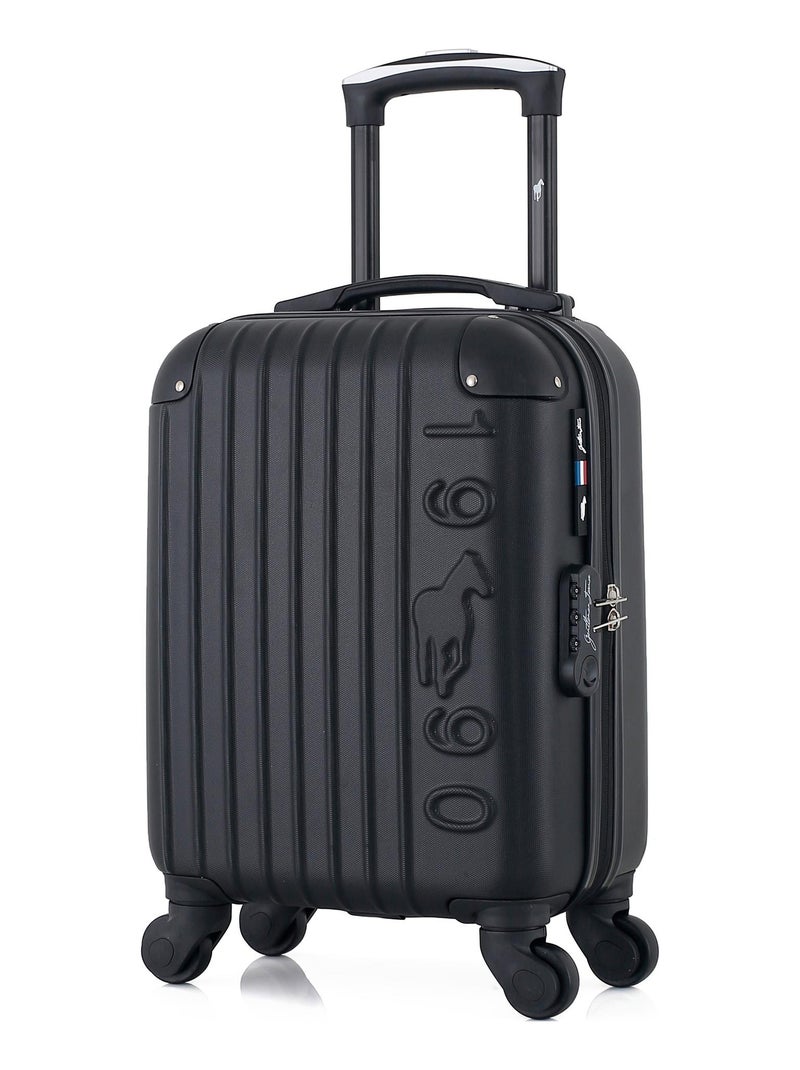 GENTLEMAN FARMER - Valise Cabine XXS PORTER 46 cm 4 Roues Noir - Kiabi