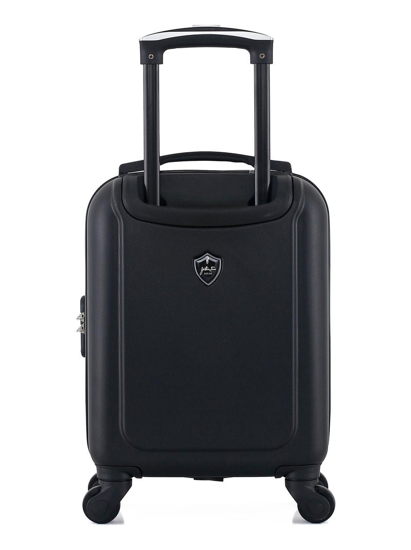 GENTLEMAN FARMER - Valise Cabine XXS PORTER 46 cm 4 Roues Noir - Kiabi