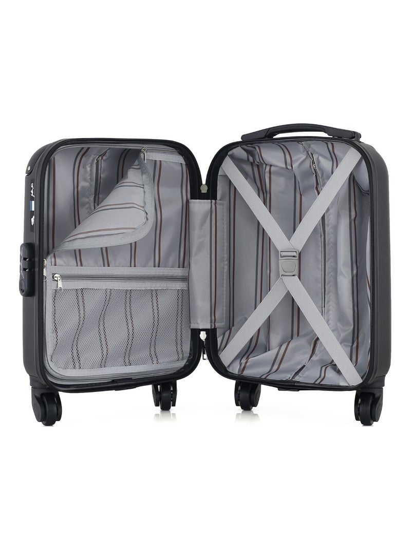 GENTLEMAN FARMER - Valise Cabine XXS PORTER 46 cm 4 Roues Noir - Kiabi