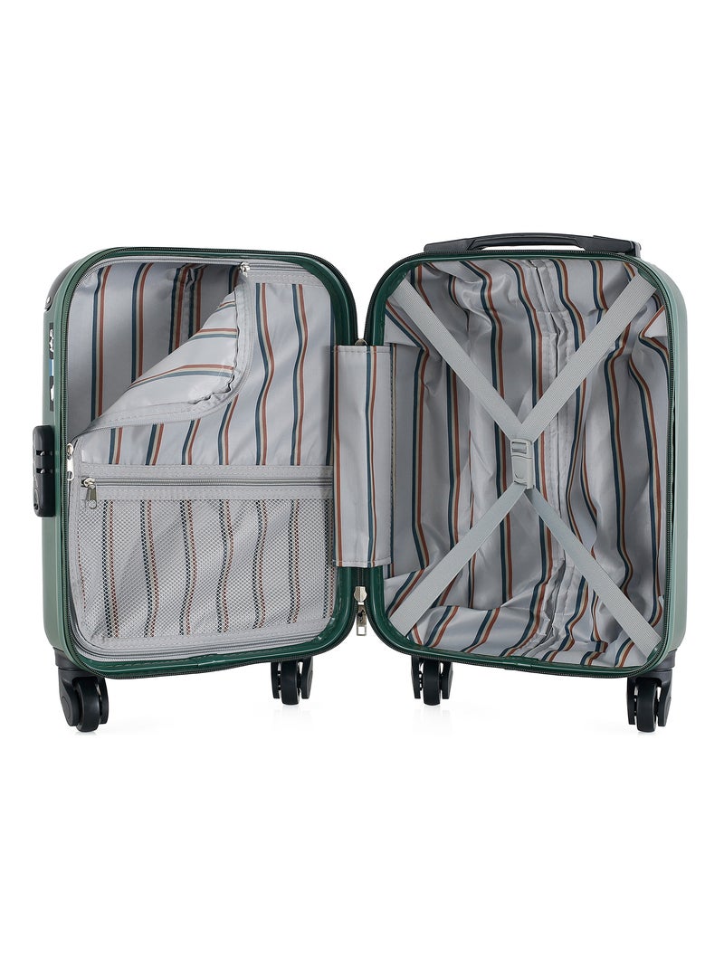 GENTLEMAN FARMER - Valise Cabine XXS PORTER 46 cm 4 Roues Vert foncé - Kiabi
