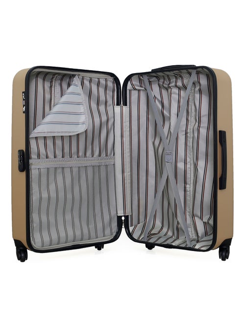 GENTLEMAN FARMER - Valise Grand Format ABS DAMON 4 Roues 75 cm - Kiabi