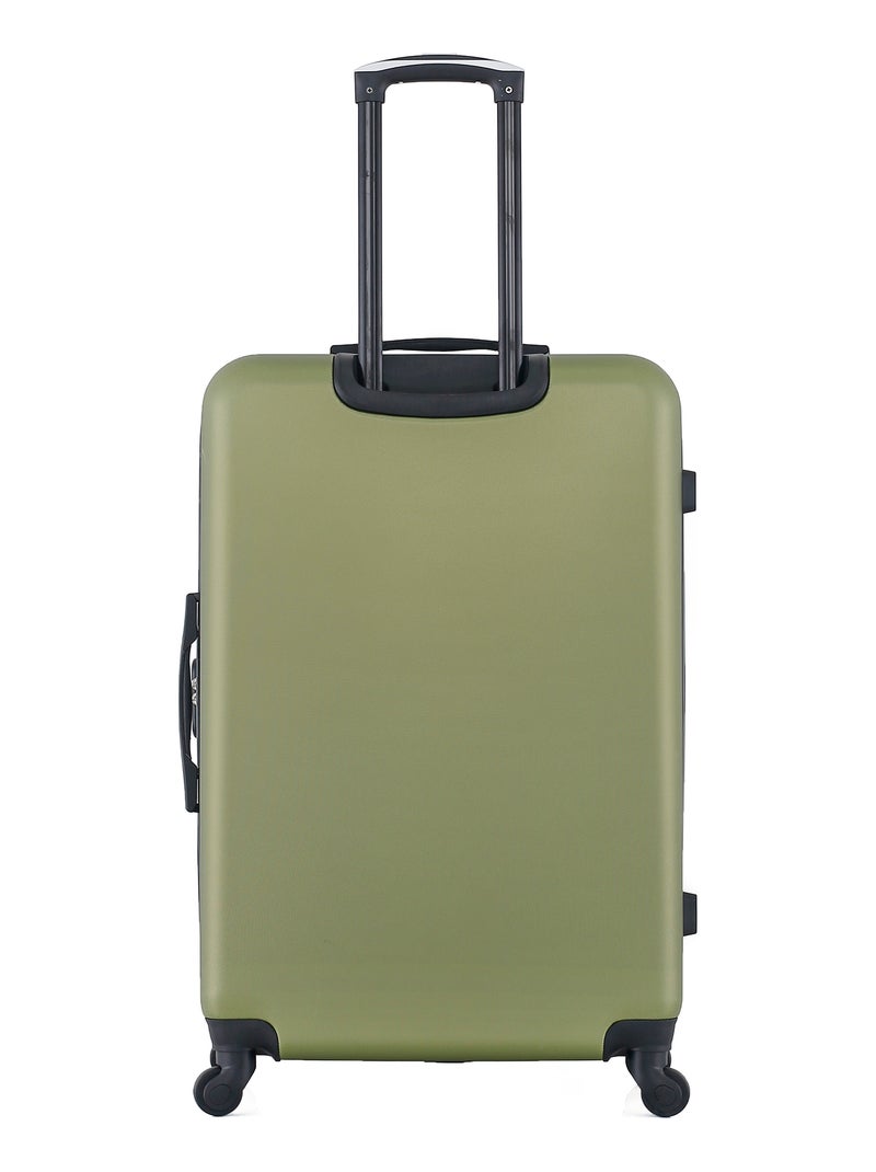 GENTLEMAN FARMER - Valise Grand Format ABS DAMON 4 Roues 75 cm Kaki - Kiabi