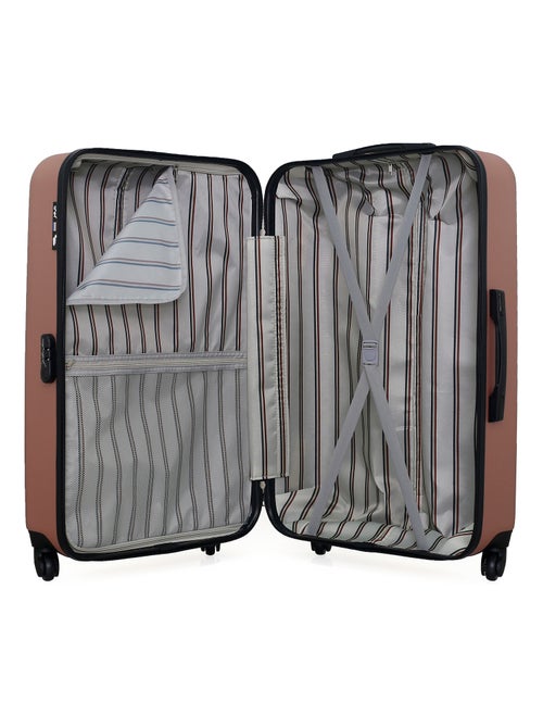 GENTLEMAN FARMER - Valise Grand Format ABS DAMON 4 Roues 75 cm - Kiabi