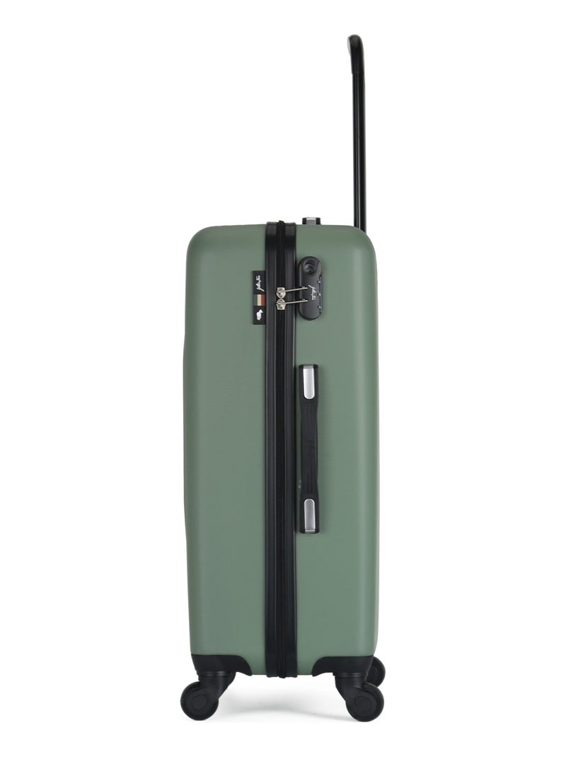 GENTLEMAN FARMER - Valise Grand Format ABS DAMON 4 Roues 75 cm Vert - Kiabi