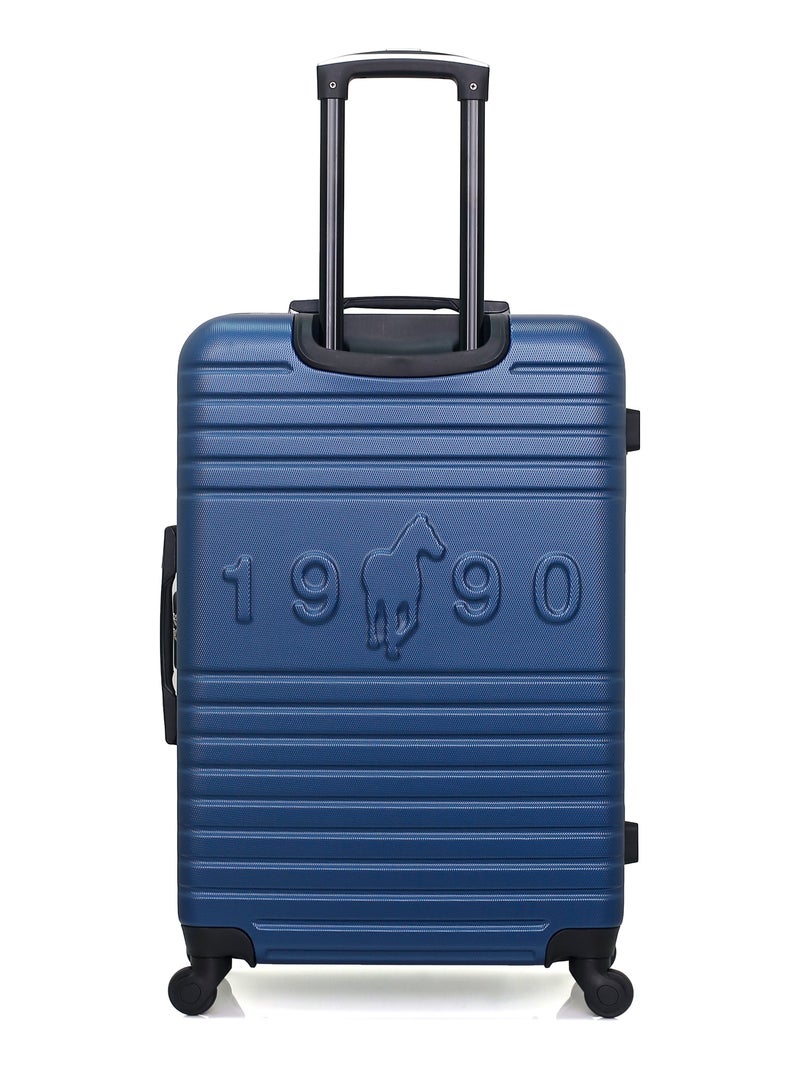 GENTLEMAN FARMER - VALISE GRAND FORMAT ABS FRED-A 4 ROUES 70 CM Bleu Bleu marine - Kiabi