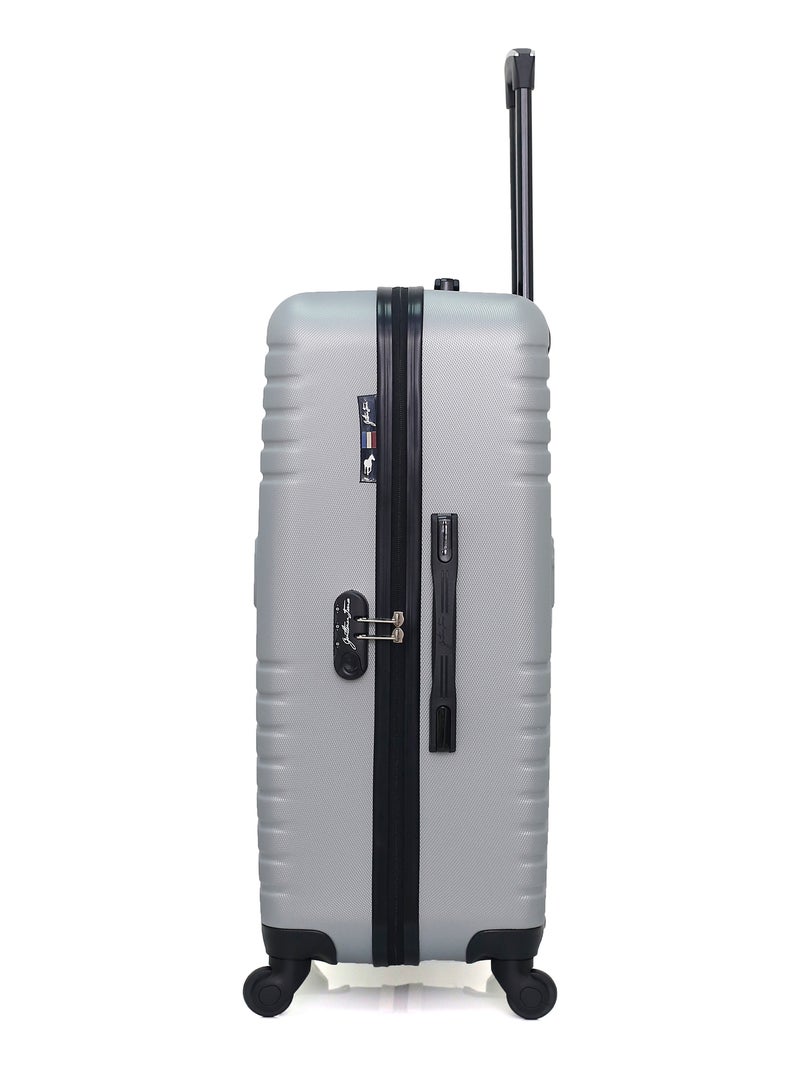 GENTLEMAN FARMER - VALISE GRAND FORMAT ABS FRED-A 4 ROUES 70 CM Gris - Kiabi