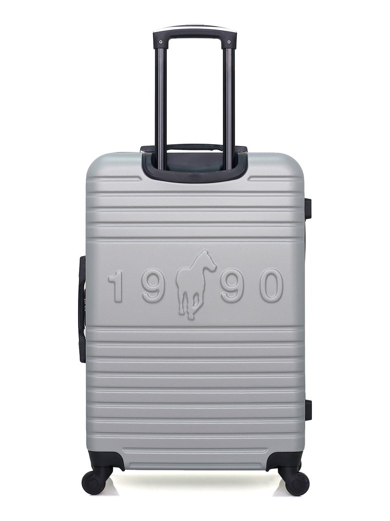 GENTLEMAN FARMER - VALISE GRAND FORMAT ABS FRED-A 4 ROUES 70 CM Gris - Kiabi