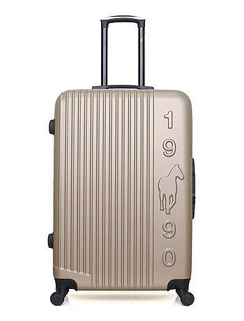 GENTLEMAN FARMER - Valise Grand Format ABS LIAM 4 Roues 75 cm