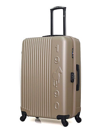 GENTLEMAN FARMER - Valise Grand Format ABS LIAM 4 Roues 75 cm