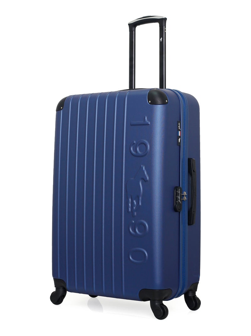 GENTLEMAN FARMER - Valise Grand Format ABS PORTER 4 Roues 75 cm Bleu Bleu marine - Kiabi