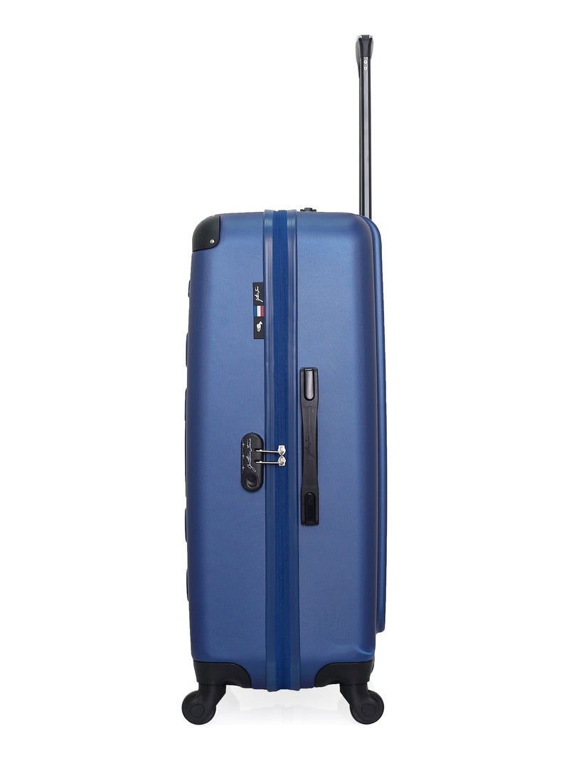 GENTLEMAN FARMER - Valise Grand Format ABS PORTER 4 Roues 75 cm Bleu Bleu marine - Kiabi