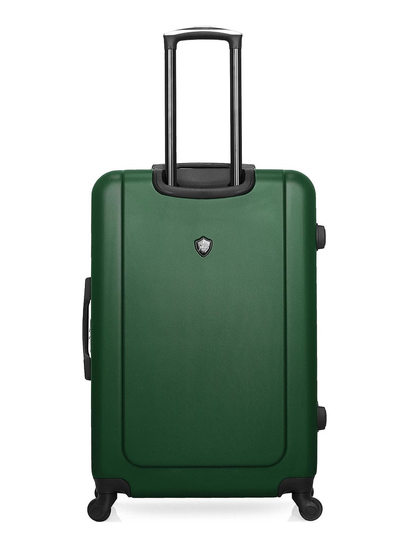 GENTLEMAN FARMER - Valise Grand Format ABS PORTER 4 Roues 75 cm Vert foncé - Kiabi