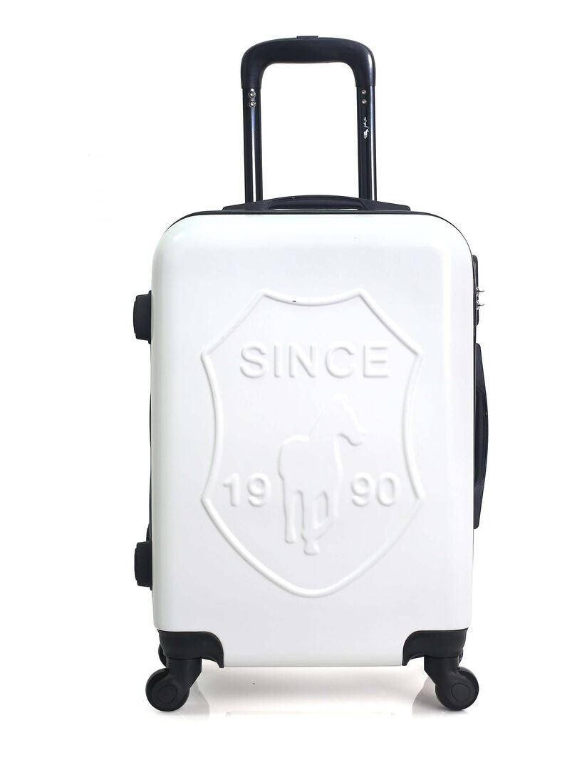 GENTLEMAN FARMER - Valise Grand Format ABS/PC DARCY 4 Roues 75 cm - Blanc - Kiabi - 259.00�?�