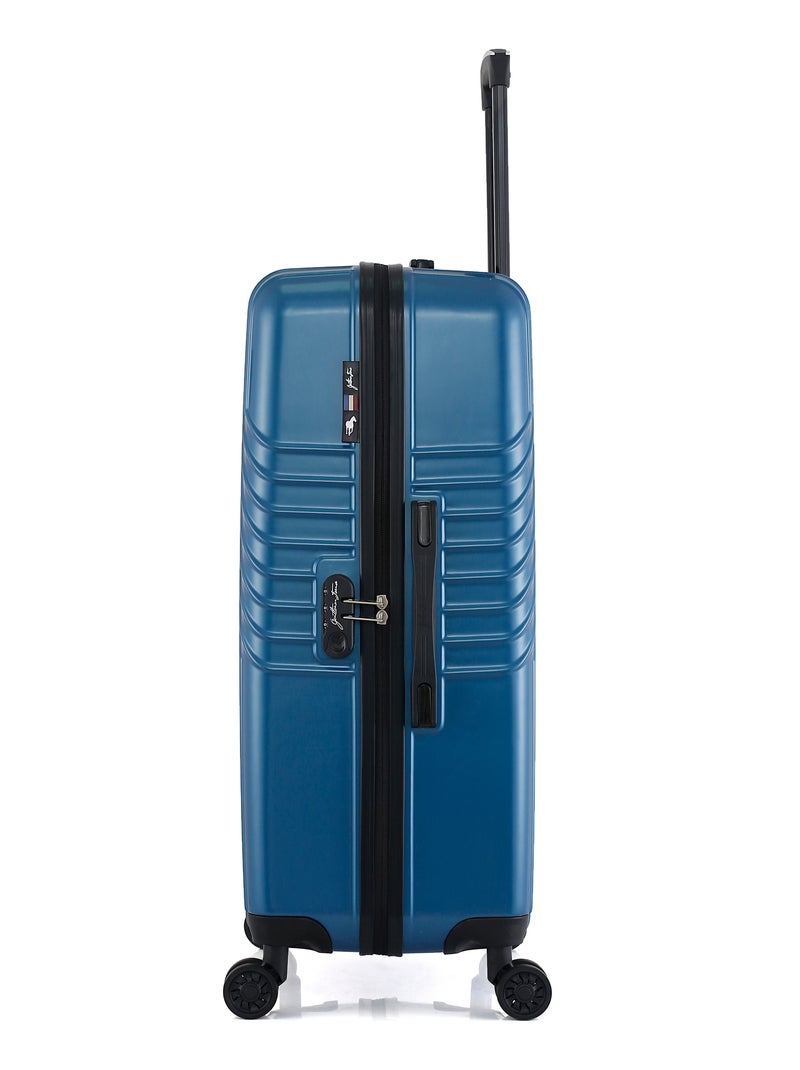GENTLEMAN FARMER - Valise Grand Format ABS/PC PETER 4 Roues 75 cm Bleu Bleu marine - Kiabi