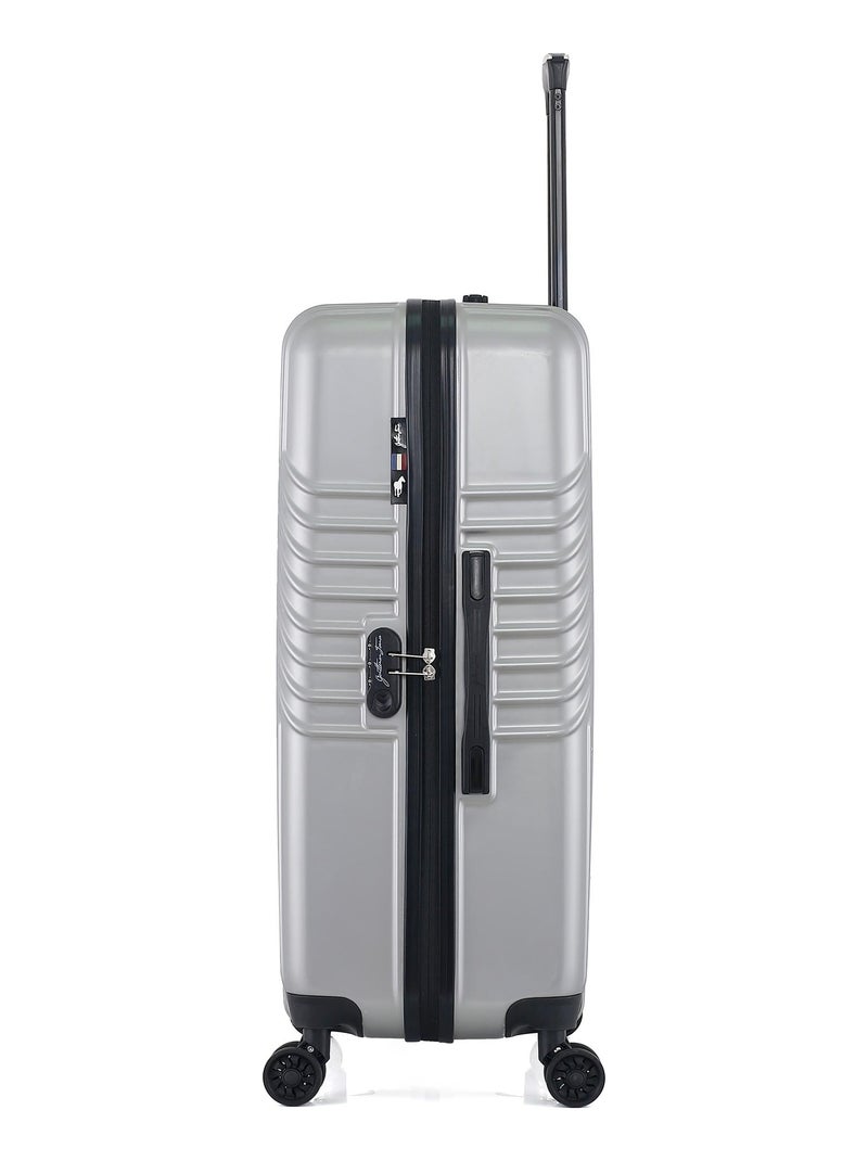 GENTLEMAN FARMER - Valise Grand Format ABS/PC PETER 4 Roues 75 cm Gris - Kiabi