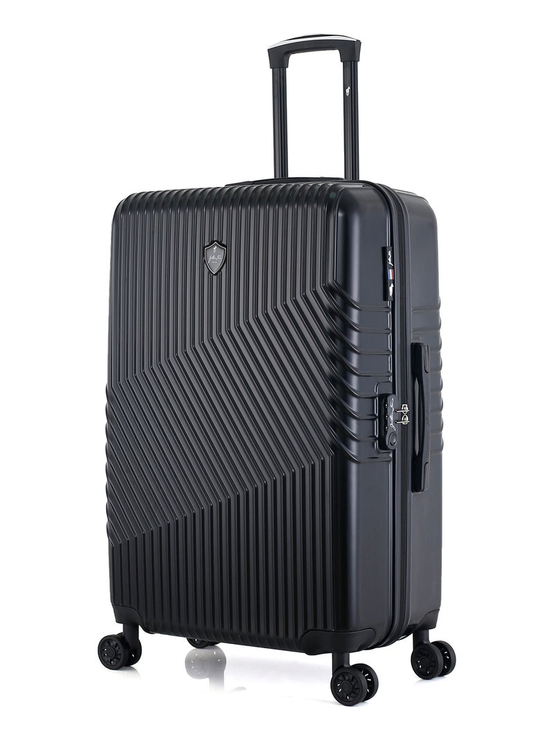 GENTLEMAN FARMER - Valise Grand Format ABS/PC PETER 4 Roues 75 cm Noir - Kiabi