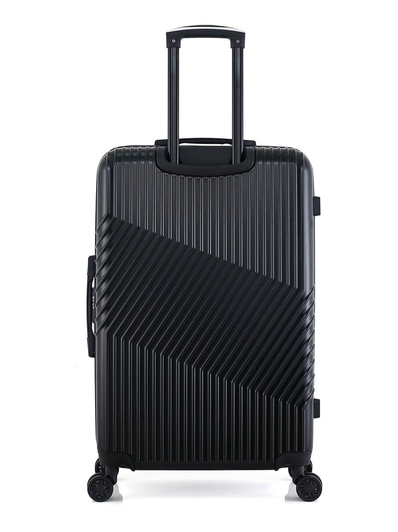 GENTLEMAN FARMER - Valise Grand Format ABS/PC PETER 4 Roues 75 cm Noir - Kiabi