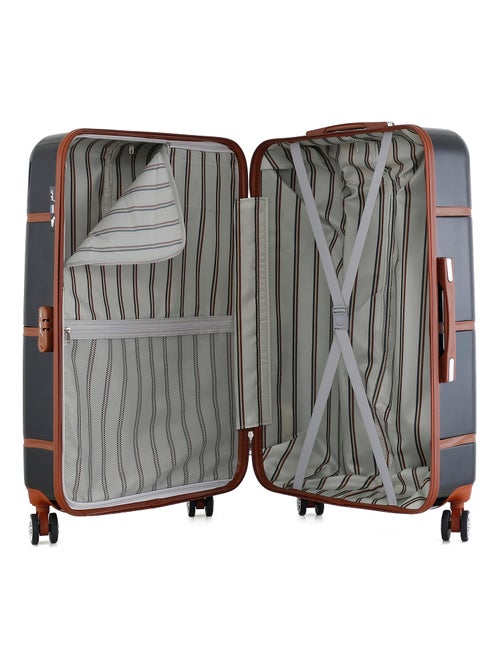 GENTLEMAN FARMER - Valise Grand Format ABS/PC WALTER 4 Roues 75 cm - Kiabi