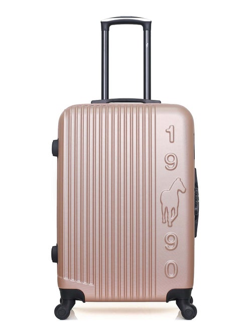 GENTLEMAN FARMER - Valise Weekend ABS LIAM 4 Roues 65 cm - Kiabi