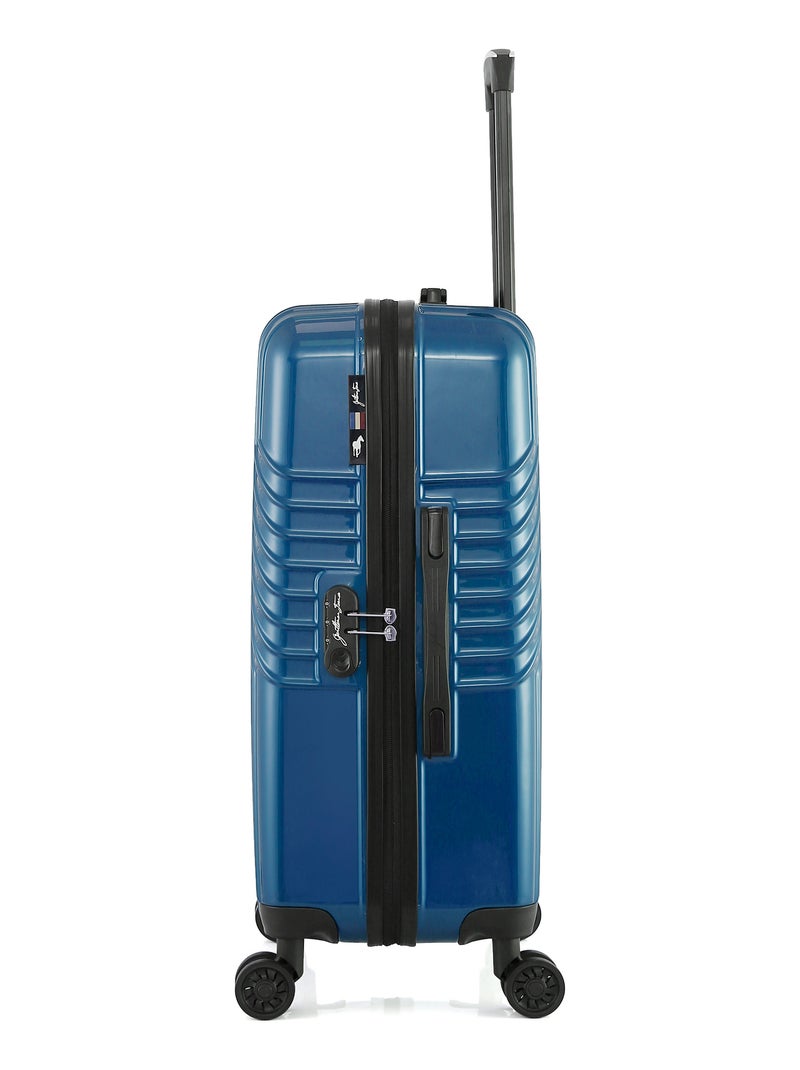 GENTLEMAN FARMER - Valise Weekend ABS/PC PETER 4 Roues 65 cm Bleu Bleu marine - Kiabi