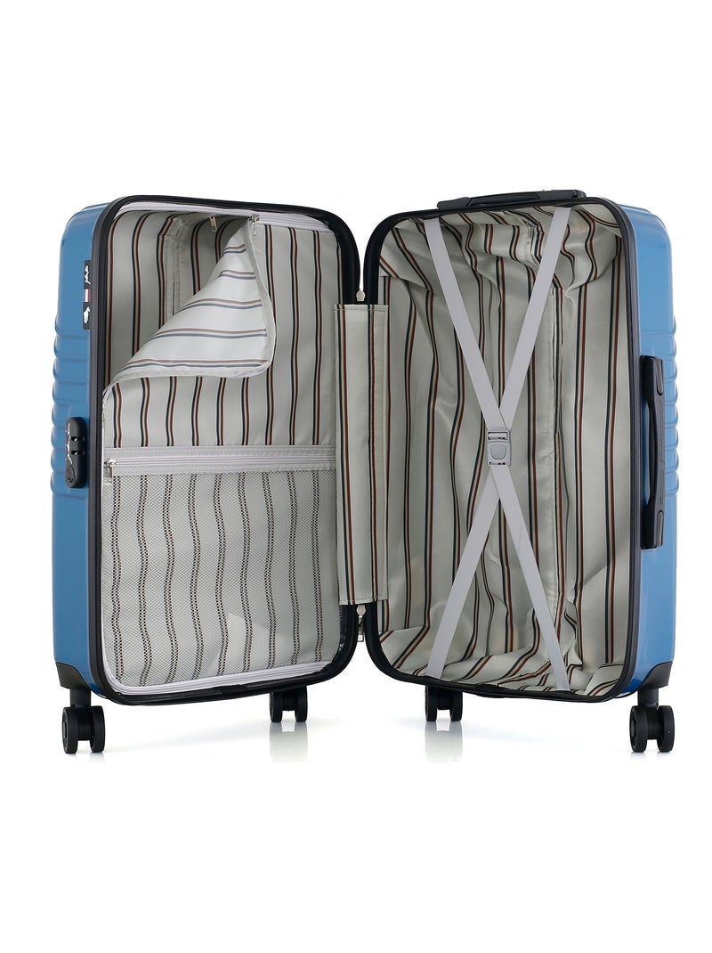 GENTLEMAN FARMER - Valise Weekend ABS/PC PETER 4 Roues 65 cm Bleu Bleu marine - Kiabi