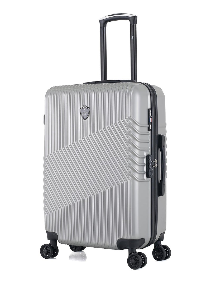 GENTLEMAN FARMER - Valise Weekend ABS/PC PETER 4 Roues 65 cm Gris - Kiabi