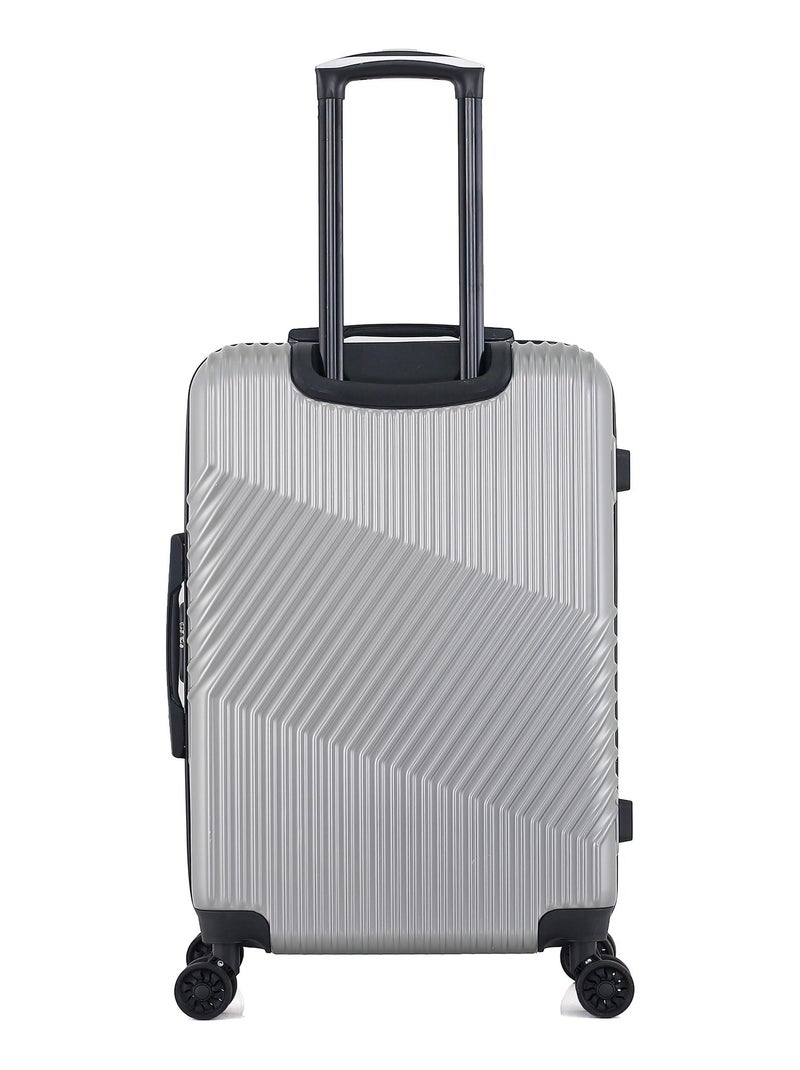 GENTLEMAN FARMER - Valise Weekend ABS/PC PETER 4 Roues 65 cm Gris - Kiabi