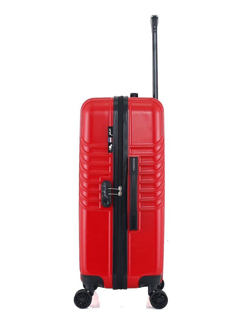 GENTLEMAN FARMER - Valise Weekend ABS/PC PETER 4 Roues 65 cm Rouge - Kiabi