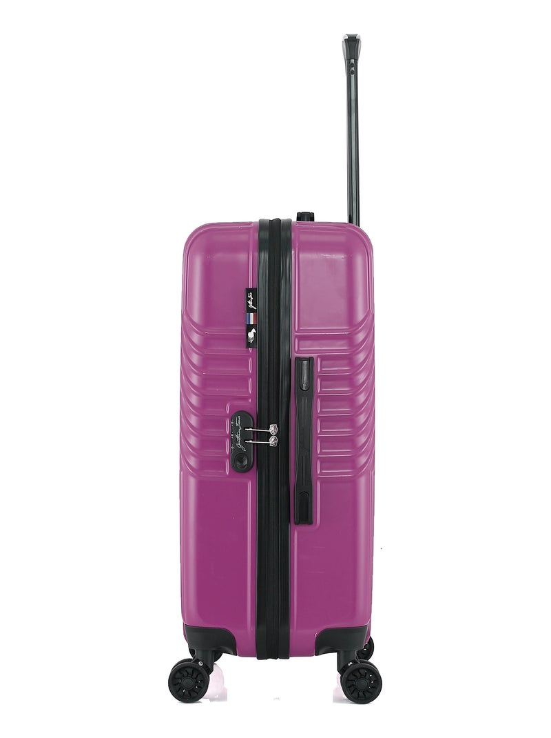 GENTLEMAN FARMER - Valise Weekend ABS/PC PETER 4 Roues 65 cm Violet - Kiabi