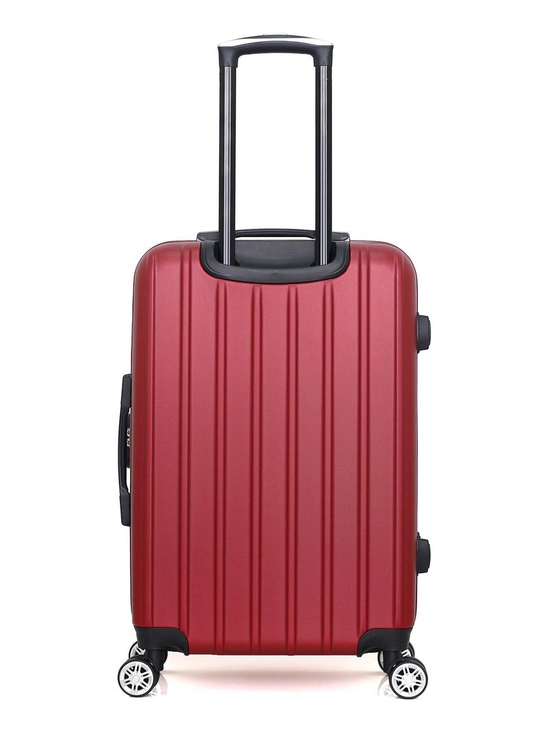 GENTLEMAN FARMER - Valise Weekend ARCHIE 65 cm 4 Roues Bordeaux - Kiabi