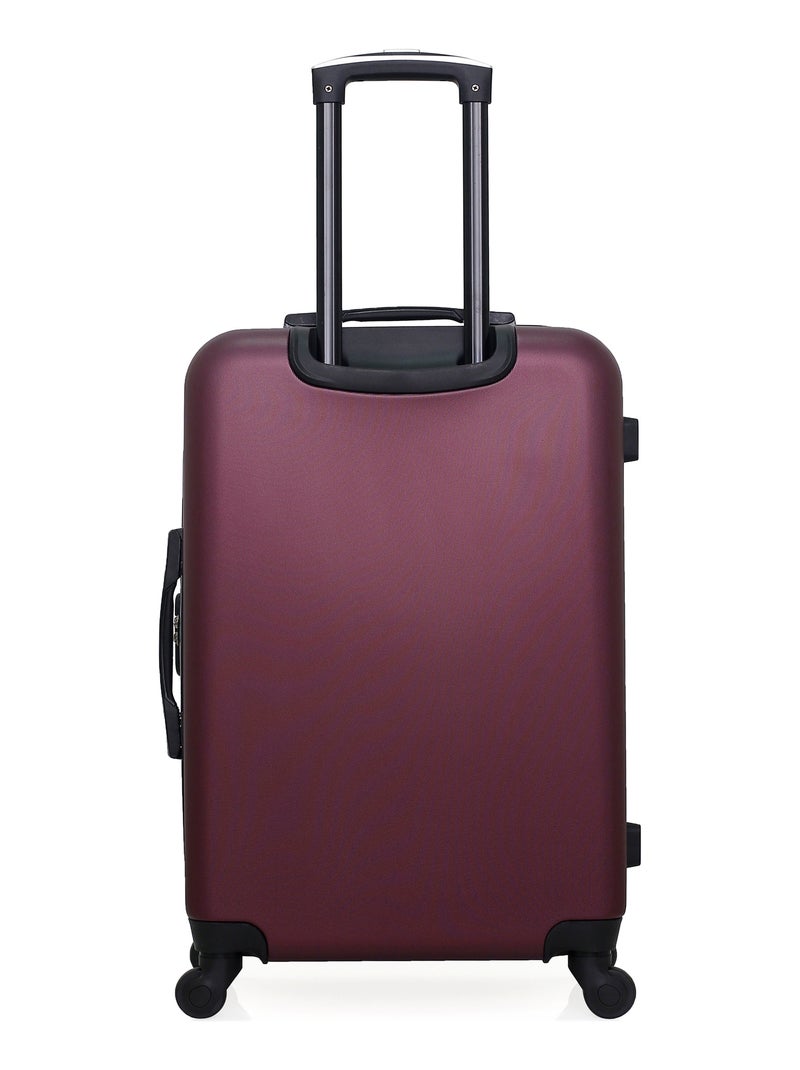 GENTLEMAN FARMER - Valise Weekend DAMON 65 cm 4 Roues Bordeaux - Kiabi