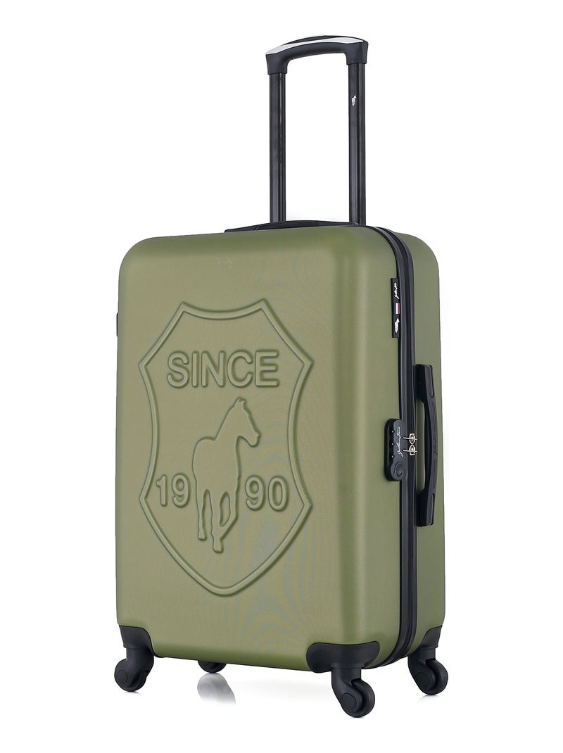 GENTLEMAN FARMER - Valise Weekend DAMON 65 cm 4 Roues Kaki - Kiabi