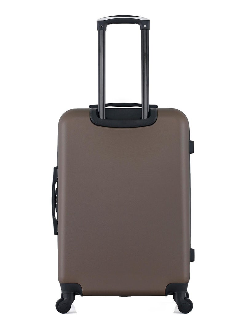 GENTLEMAN FARMER - Valise Weekend DAMON 65 cm 4 Roues Marron - Kiabi