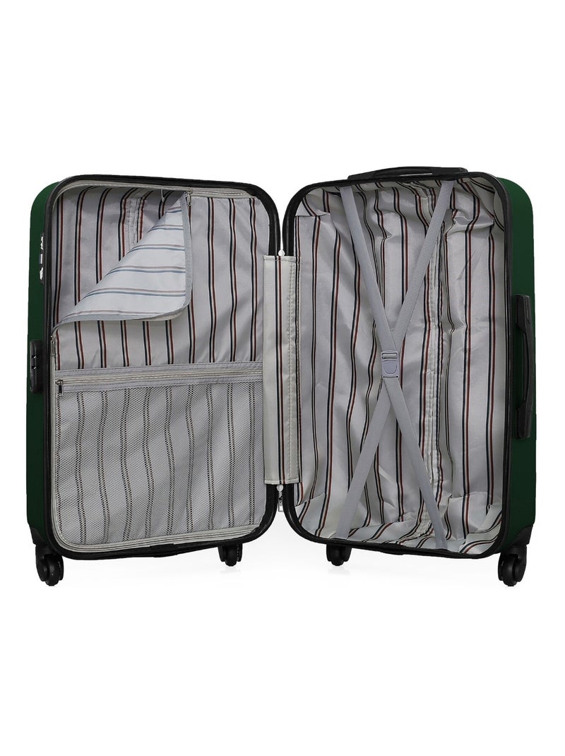 GENTLEMAN FARMER - Valise Weekend DAMON 65 cm 4 Roues Vert foncé - Kiabi