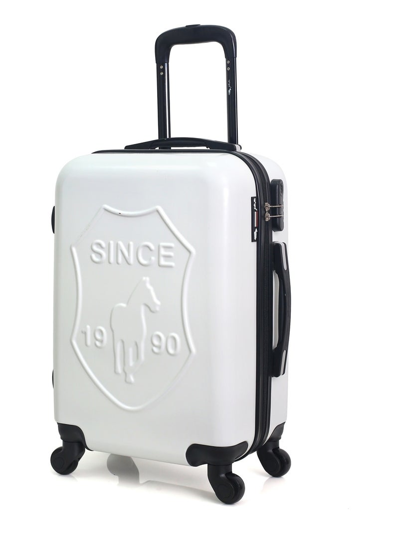 GENTLEMAN FARMER - Valise Weekend DARCY 65 cm 4 Roues Beige - Kiabi