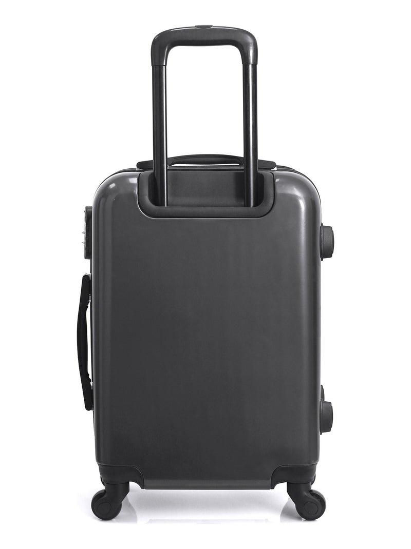 GENTLEMAN FARMER - Valise Weekend DARCY 65 cm 4 Roues Gris foncé - Kiabi