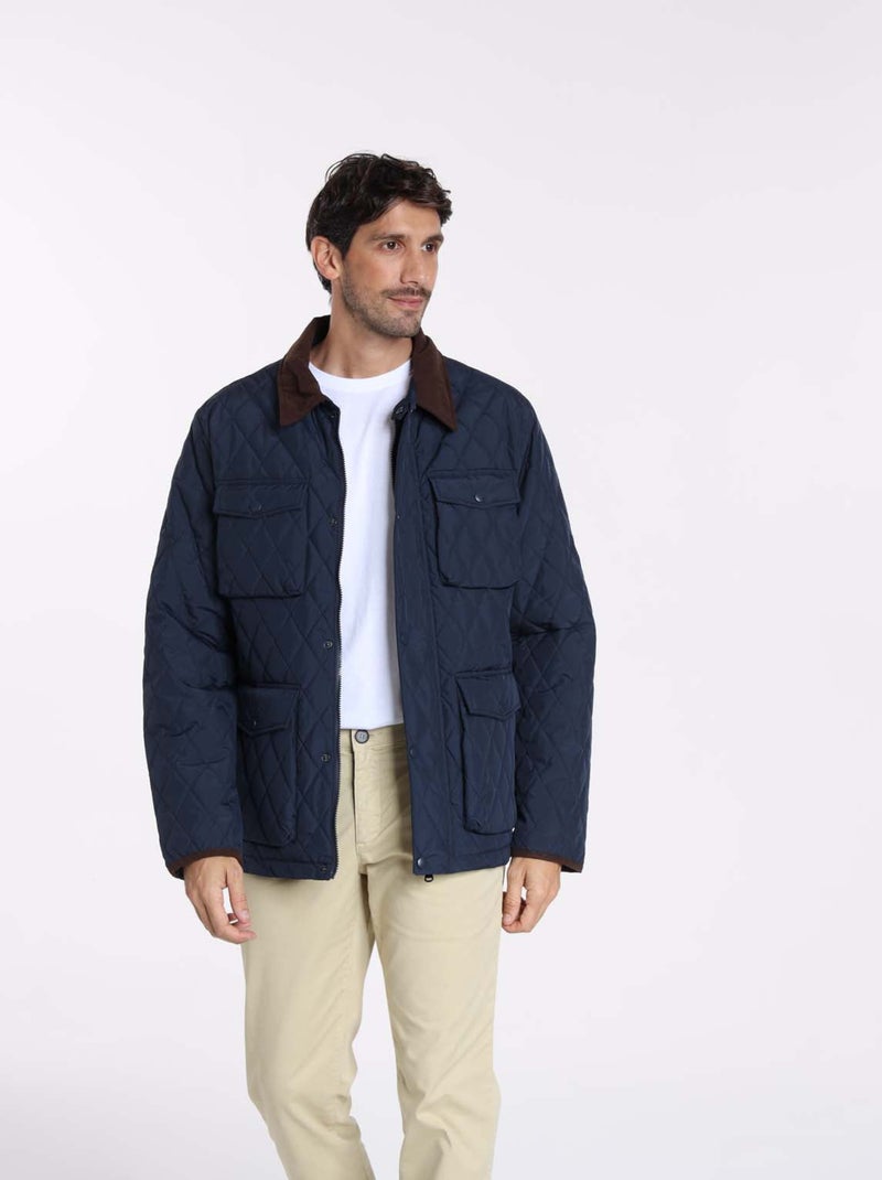 Gentleman Farmer - Vestes en  regular MATEL Bleu marine - Kiabi