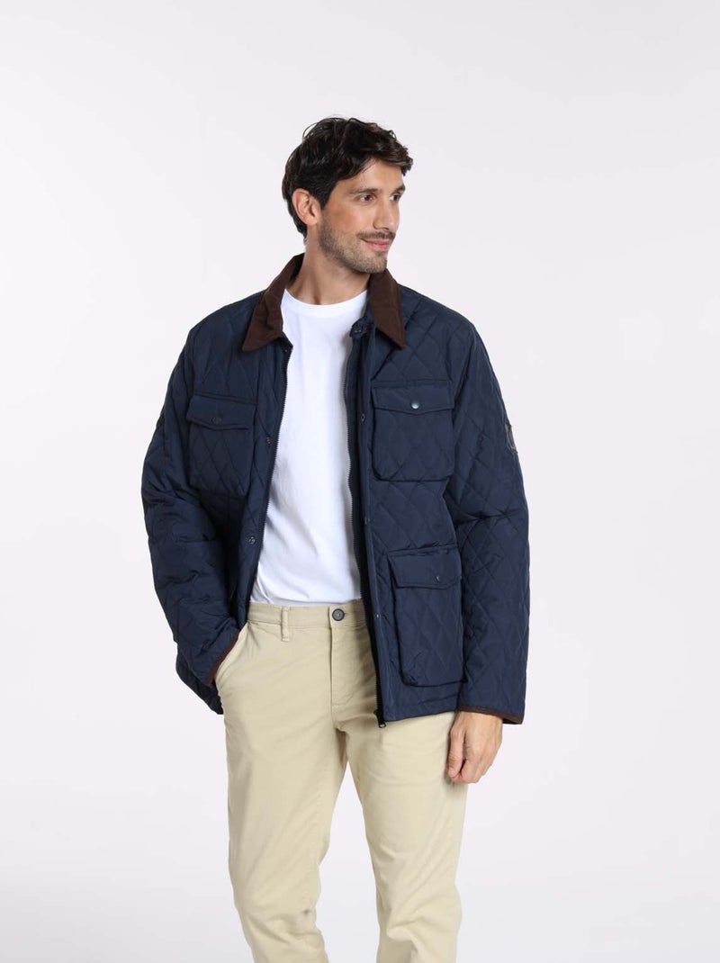Gentleman Farmer - Vestes en  regular MATEL Bleu marine - Kiabi