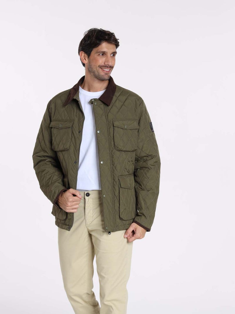 Gentleman Farmer - Vestes en  regular MATEL Kaki - Kiabi
