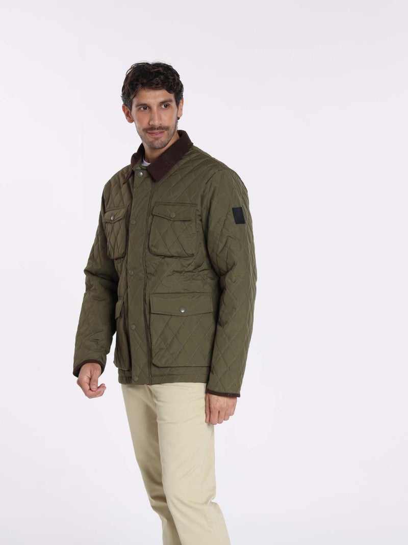 Gentleman Farmer - Vestes en  regular MATEL Kaki - Kiabi