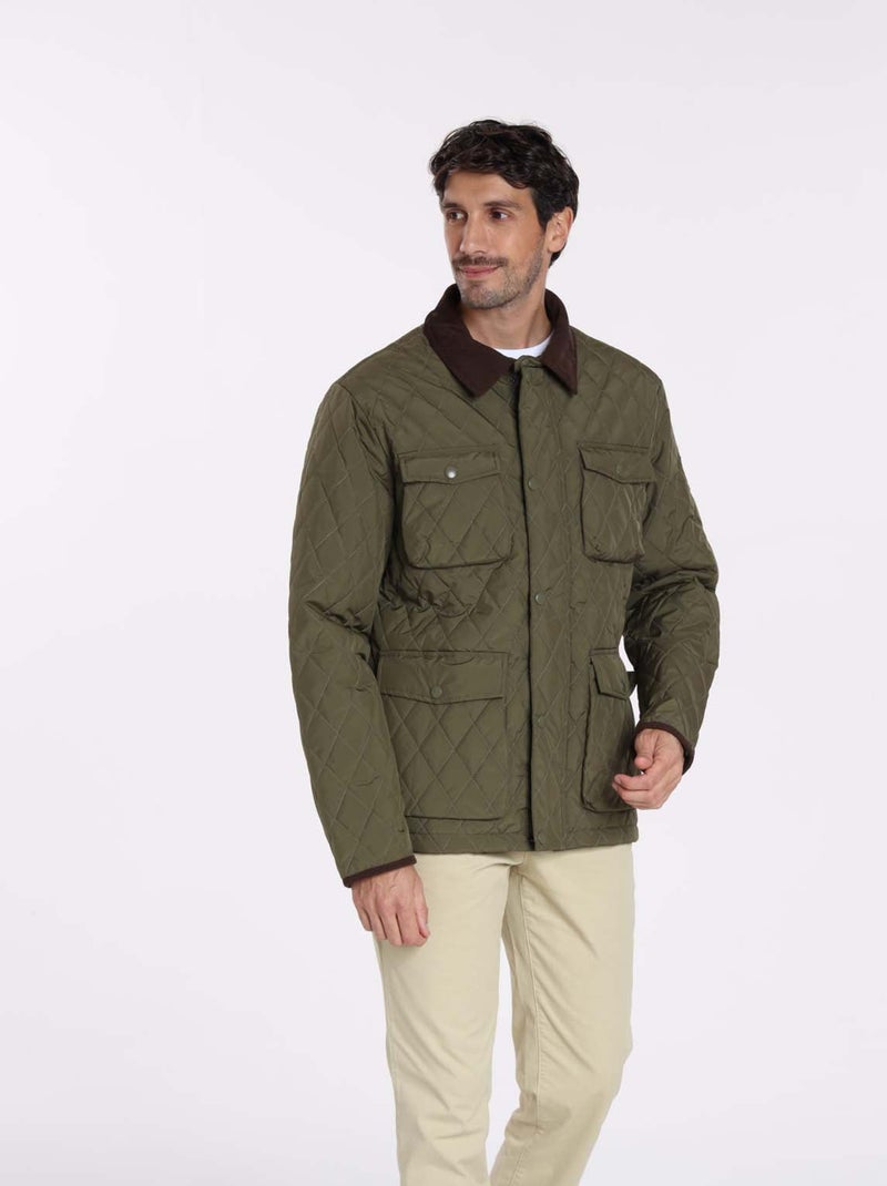 Gentleman Farmer - Vestes en  regular MATEL Kaki - Kiabi